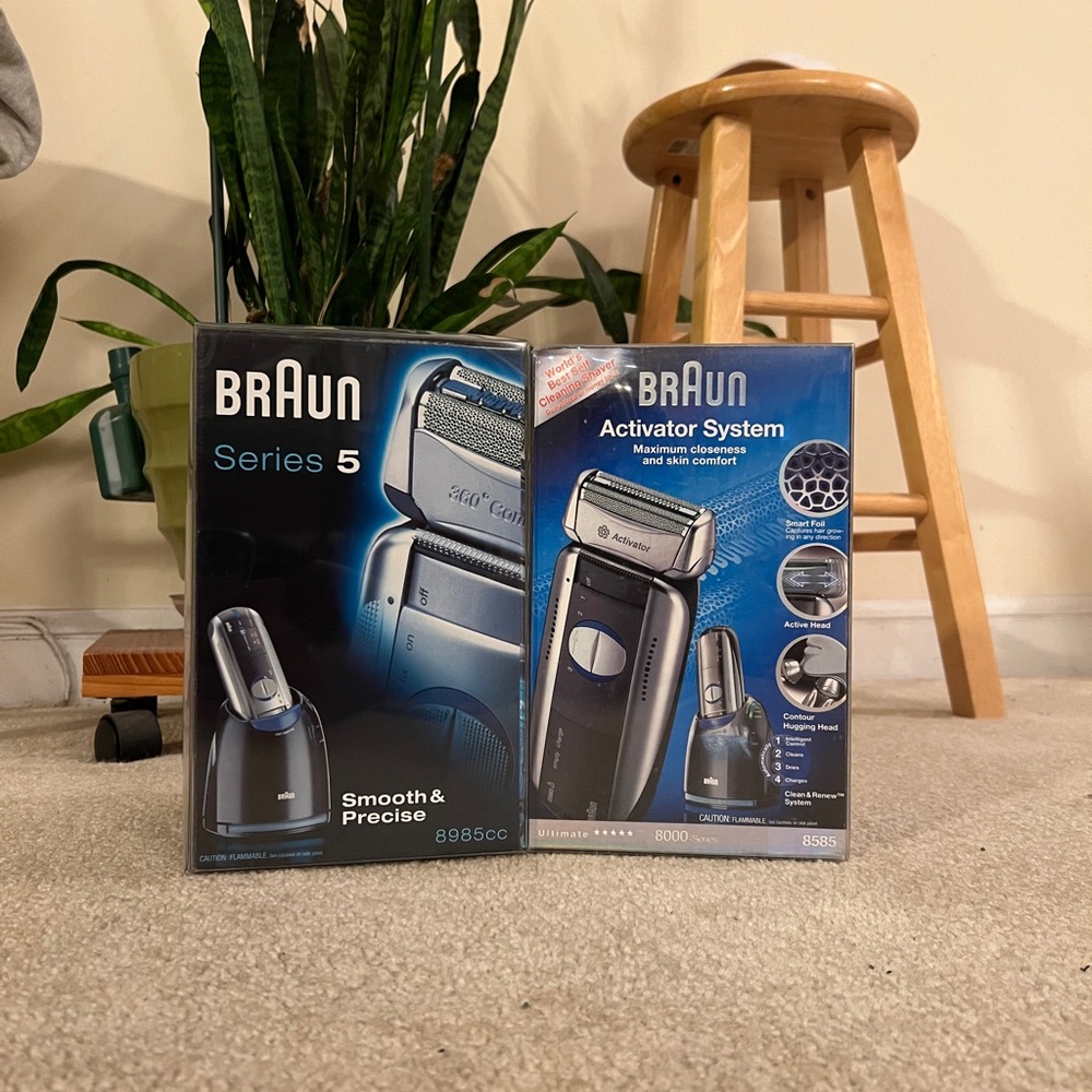 Braun trimmer bundle! Series 5 and Activator system